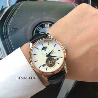 Đồng hồ nam Omega máy cơ dây da giá rẻ