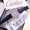 đồng hồ cartier nữ đẹp dây da mặt vuông giá rẻ tại tphcm