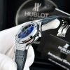 Đồng hồ Hublot giá rẻ nữ đính full đá màu xanh dương máy Nhật