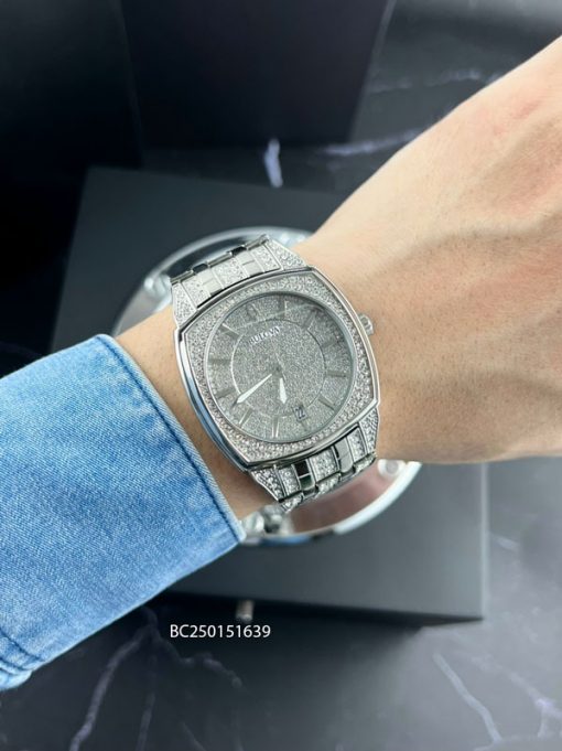 BC250151639-bulova-98B296-(4) Đồng hồ Bulova 98B296 Nam chính hãng dây viền đính full đá