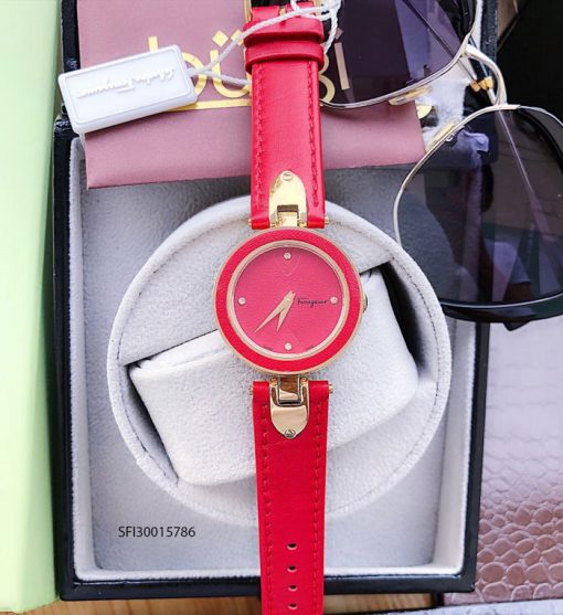 dong ho salvatore ferragamo nu day da gia re đồng hồ salvatore ferragamo nữ dây da