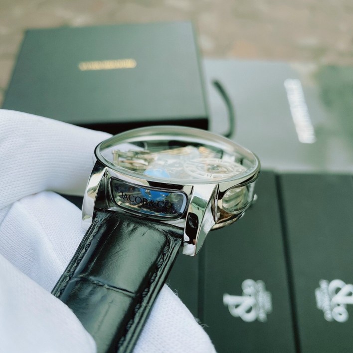 Đồng hồ Jacob & Co nam dây da Đồng hồ Jacob & Co nam dây da