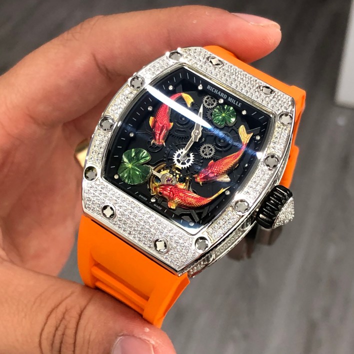 Đồng hồ Richard Mille nam đính đá