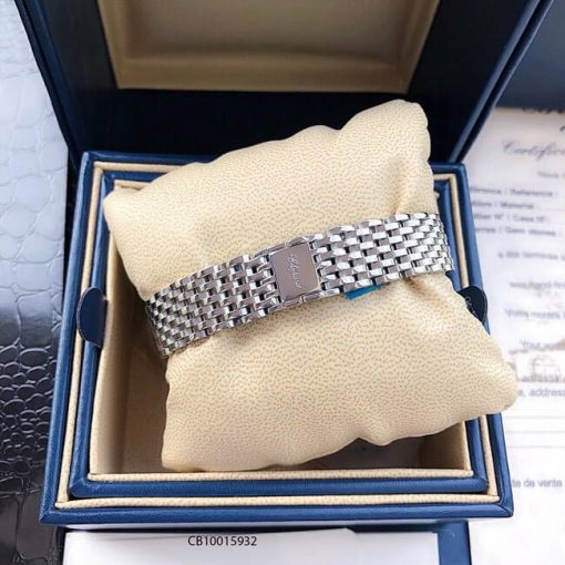 khóa Đồng hồ nữ Chopard dòng Happy Diamond Real sapphire đỏ replica 1:1 khóa Đồng hồ nữ Chopard dòng Happy Diamond Real sapphire đỏ replica 1:1