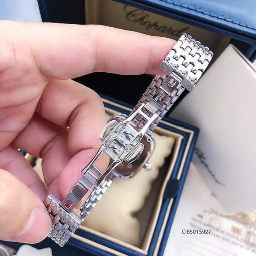 khóa đồng hồ nữ Chopard dòng Happy Diamond mặt vuông đỏ replica 1:1 giá rẻ khóa đồng hồ nữ Chopard dòng Happy Diamond mặt vuông đỏ replica 1:1 giá rẻ