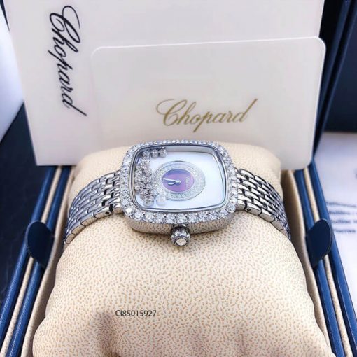 độ dày đồng hồ nữ Chopard dòng Happy Diamond mặt vuông đỏ replica 1:1 giá rẻ độ dày đồng hồ nữ Chopard dòng Happy Diamond mặt vuông đỏ replica 1:1 giá rẻ