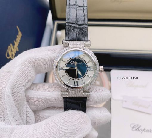 CIG50151150-Chopard-da-den-10 Đồng hồ nữ Chopard Imperiale dây da cao cấp