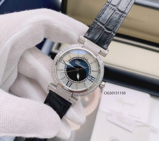 CIG50151150-Chopard-da-den-8 Đồng hồ nữ Chopard Imperiale dây da cao cấp