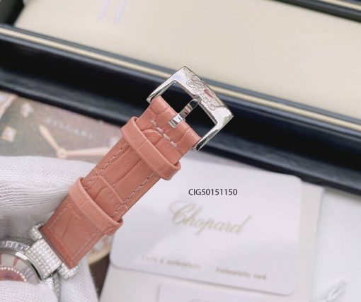 CIG50151150-Chopard-da-hong-4 Đồng hồ nữ Chopard Imperiale dây da cao cấp