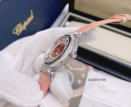 CIG50151150-Chopard-da-hong-7 Đồng hồ nữ Chopard Imperiale dây da cao cấp