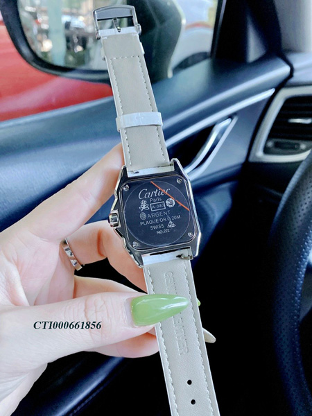 CTI000661856-CARTIER-nữ-dây-da-viền-đá-(9) Đồng Hồ Cartier nữ dây da trắng vân viền đá cao cấp