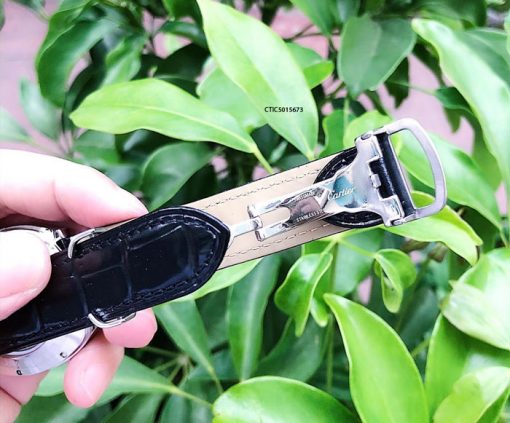 Đồng Hồ Cartier Automatic Nam dây da đen cao cấp Đồng Hồ Cartier Automatic Nam dây da đen cao cấp