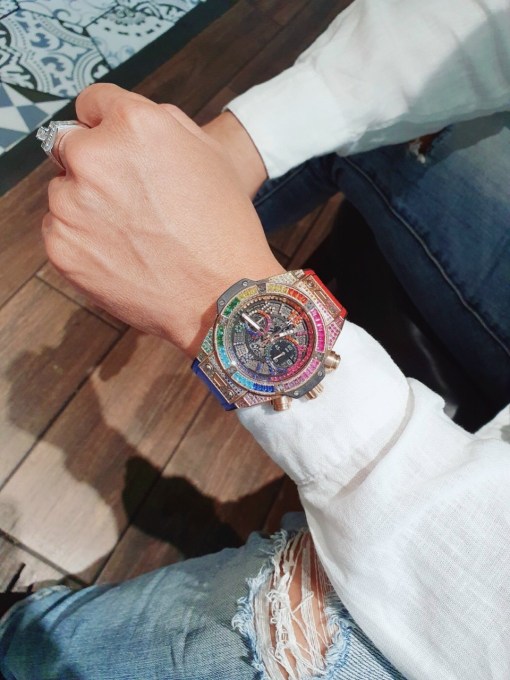 Đồng hồ cơ nam Hublot Automatic Nhật Đồng hồ cơ nam Hublot Automatic Nhật