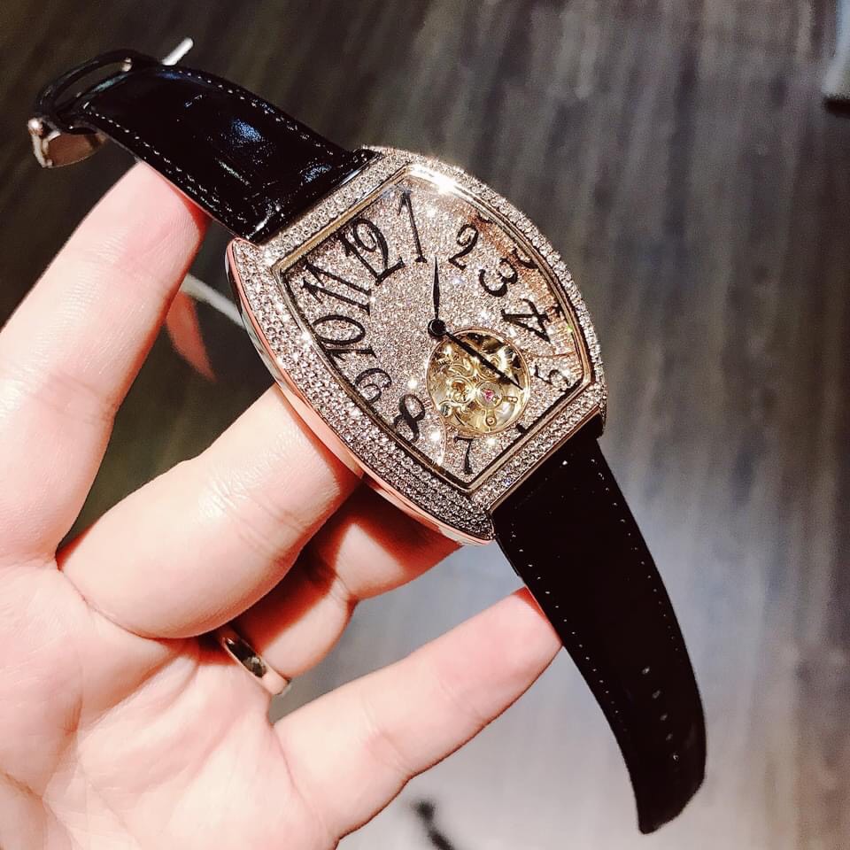 Đồng hồ Davena cơ lộ máy