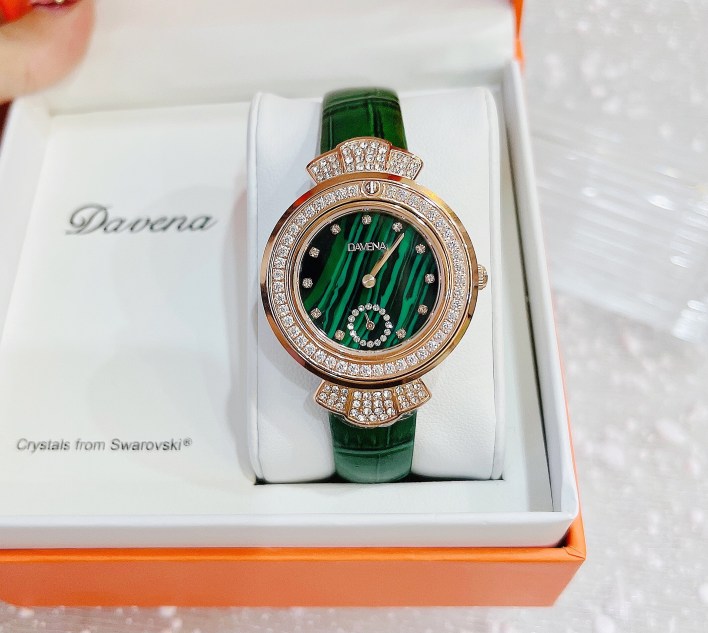 Đồng hồ Davena nữ đính đá