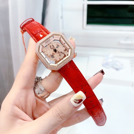 Đồng hồ Davena nữ mặt vuông chính hãng Đồng hồ Davena nữ mặt vuông chính hãng