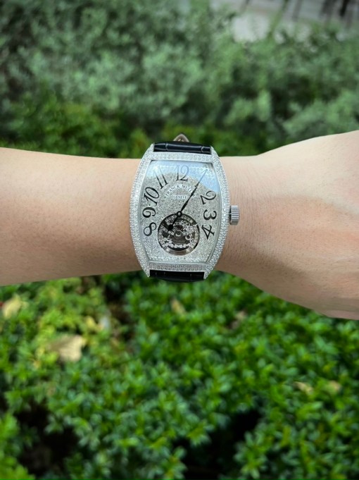 Đồng hồ Franck Muller cơ lộ máy Đồng hồ Franck Muller cơ lộ máy