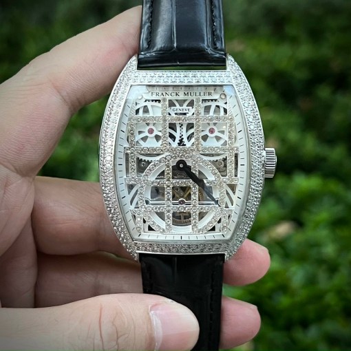Đồng hồ Franck Muller đính đá Đồng hồ Franck Muller đính đá