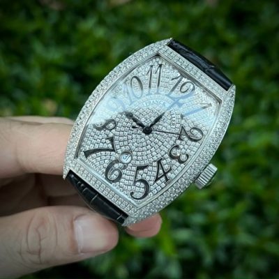 Đồng hồ Franck Muller đính kim cương nhân tạo