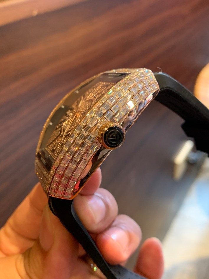 Đồng hồ Franck Muller nam đính đá Đồng hồ Franck Muller nam đính đá