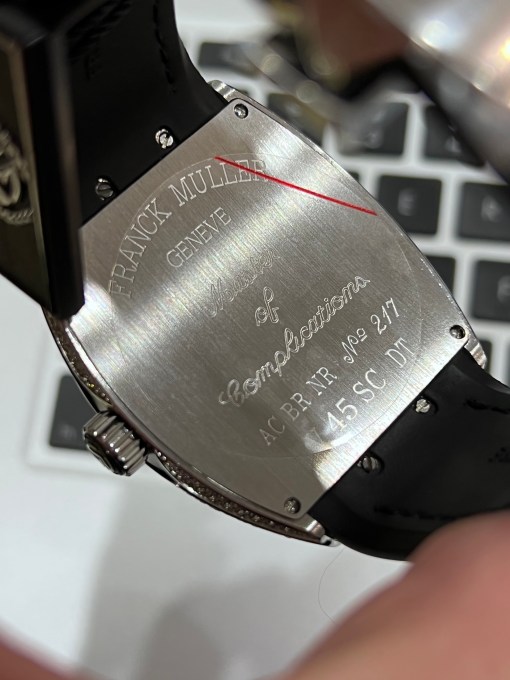 Đồng hồ Franck Muller V45 màu đen Đồng hồ Franck Muller V45 màu đen