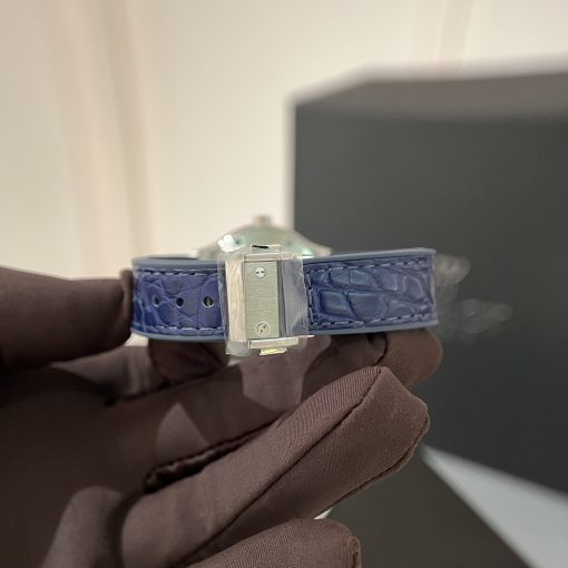 Đồng hồ Hublot nữ màu xanh than Đồng hồ Hublot nữ màu xanh than