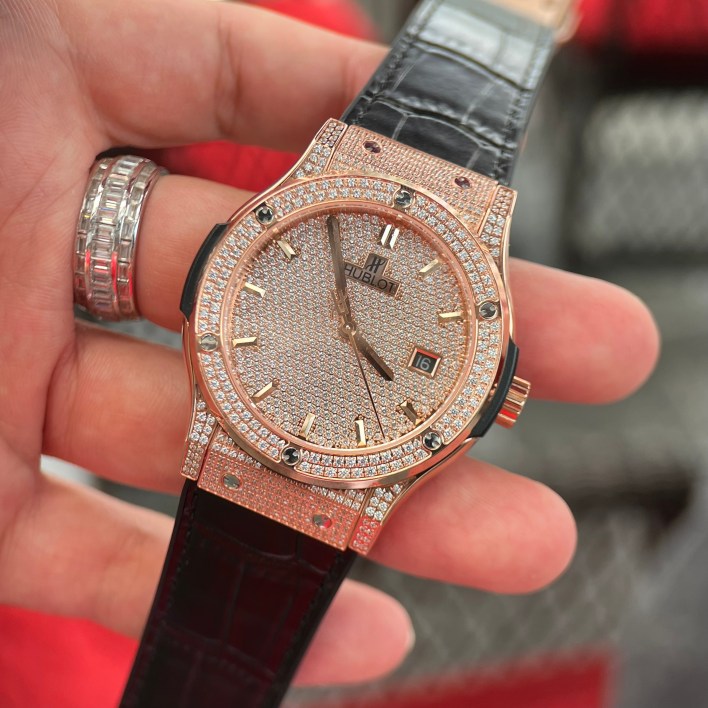 Đồng Hồ Nam Hublot Classic Fusion King Gold