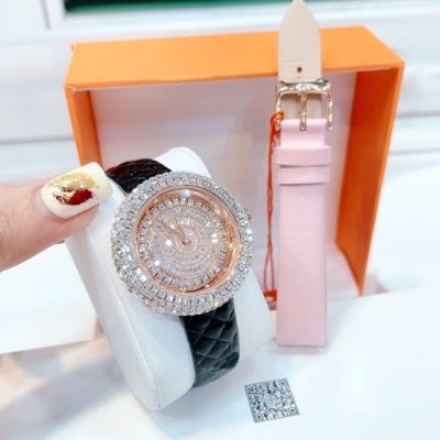 Đồng hồ nữ Davena đính full đá Swarovski