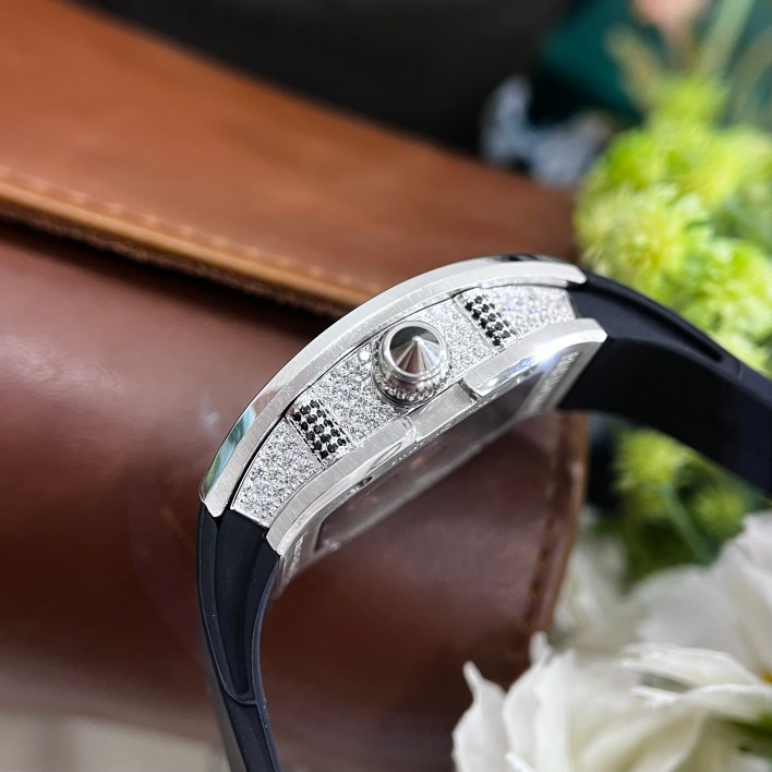 Đồng hồ nữ Richard Mille RM007 Rep 11 đính full đá