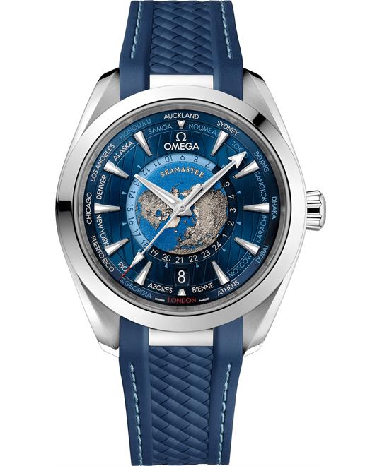 Đồng hồ Omega Seamaster Aqua Terra World Time Replica 11