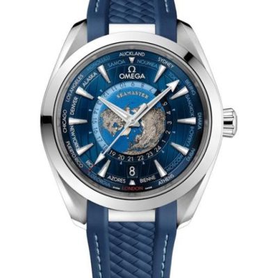 Đồng hồ Omega Seamaster Aqua Terra World Time Replica 11