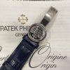 Đồng hồ Patek Philippe dây da màu xanh dương