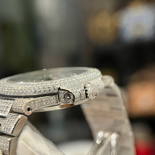 Đồng hồ Patek Philippe đính full đá Đồng hồ Patek Philippe đính full đá