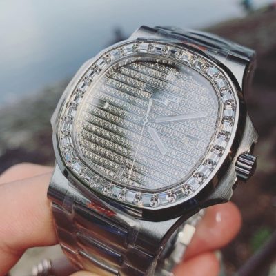 Đồng hồ Patek Philippe nam đính đá