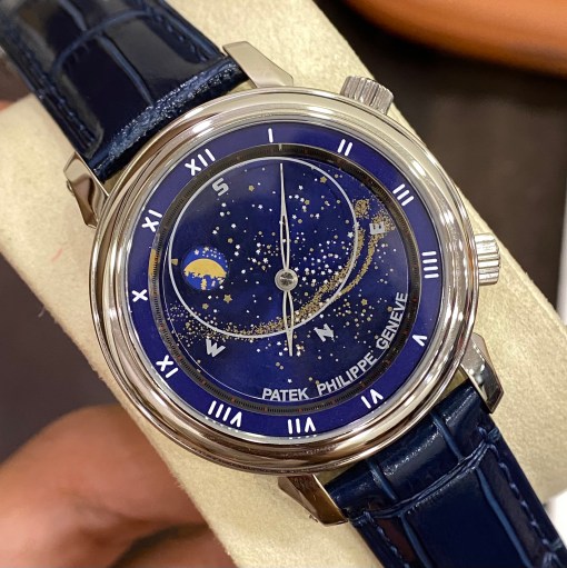 Đồng hồ Patek Philippe Sky Moon FAke siêu cao cấp Đồng hồ Patek Philippe Sky Moon FAke siêu cao cấp