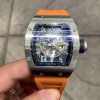 Đồng hồ Richard Mille nam dây cao su màu cam