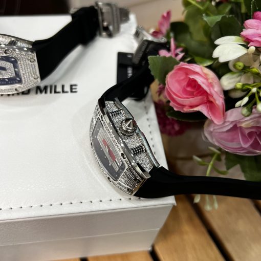 Đồng hồ Richard Mille RM007 Replica 11 đính full đá Đồng hồ Richard Mille RM007 Replica 11 đính full đá