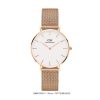 Đồng hồ Daniel wellington nữ DW00100163 Classic petite melrose rose gold white 32mm