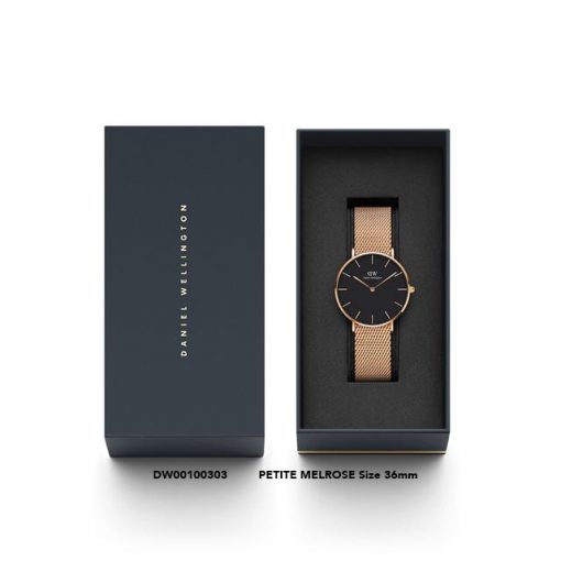 Đồng Hồ Daniel Wellington classic Petite Melrose 36mm black DW00100303 Đồng Hồ Daniel Wellington classic Petite Melrose 36mm black DW00100303