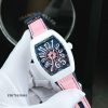 Đồng hồ nữ Franck Muller V32 ABF dây hồng