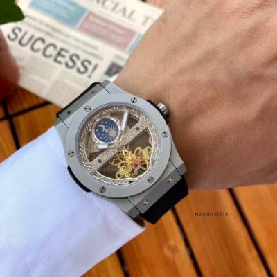 Đồng hồ Hublot Nam lộ máy cơ thụy sĩ cao cấp