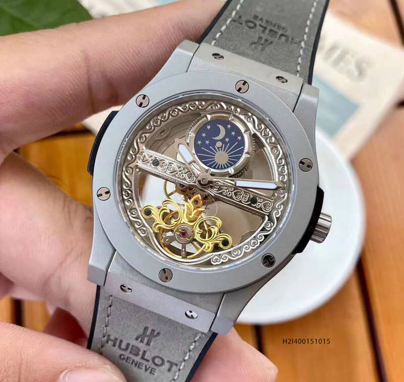 Đồng hồ Hublot Nam lộ máy cơ thụy sĩ cao cấp