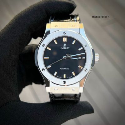 Đồng Hồ Nam Hublot Fusion Classic JJF Replica 1:1 dây da cá sấu cao cấp Thụy Sỹ