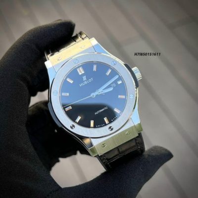 Đồng Hồ Nam Hublot Fusion Classic JJF Replica 1:1 dây da cá sấu cao cấp Thụy Sỹ