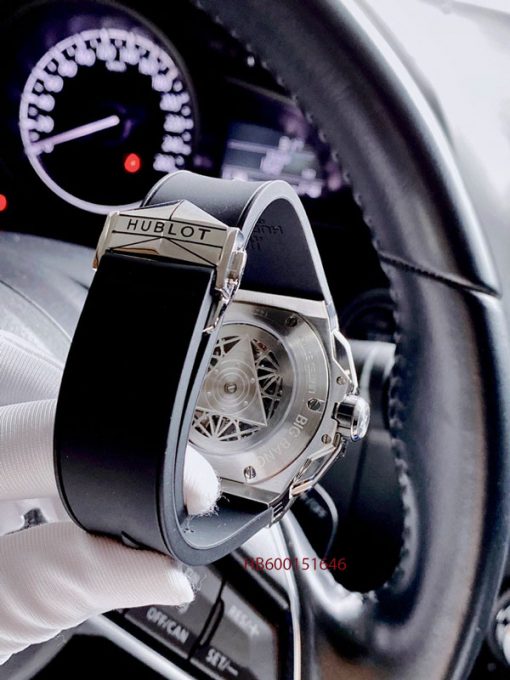 HB600151646-hublot-bleu-viền-bạc(3) Đồng hồ Hublot Big Bang Sang Bleu II King