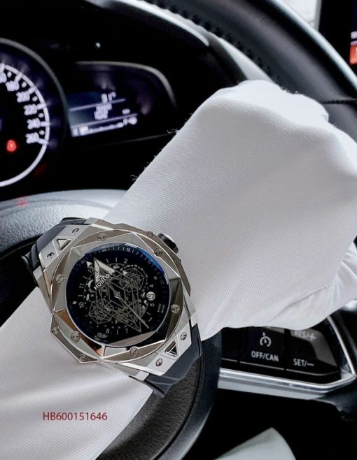 HB600151646-hublot-bleu-viền-bạc(8) Đồng hồ Hublot Big Bang Sang Bleu II King