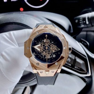 Đồng hồ Hublot Big Bang Sang Bleu II gold