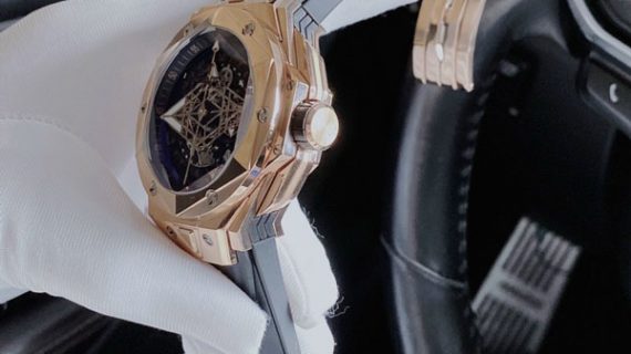 Đồng hồ Hublot Big Bang Sang Bleu II gold