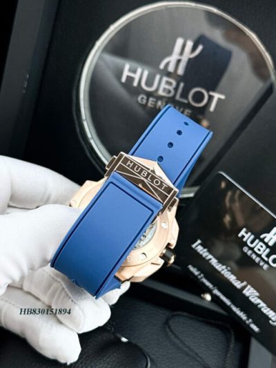 đồng hồ hublot nam cơ Big Bang Bleu II xanhA