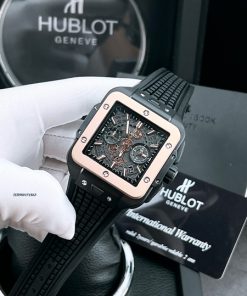 Đồng hồ Hublot Nam Square Bang Quartz Nhật 2022 cao cấp